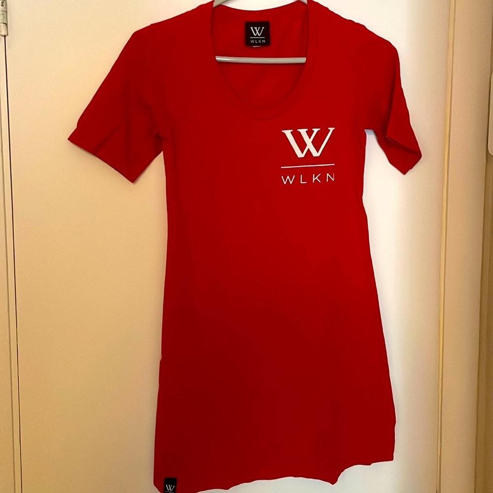 WLKN red dress/long t-shirt